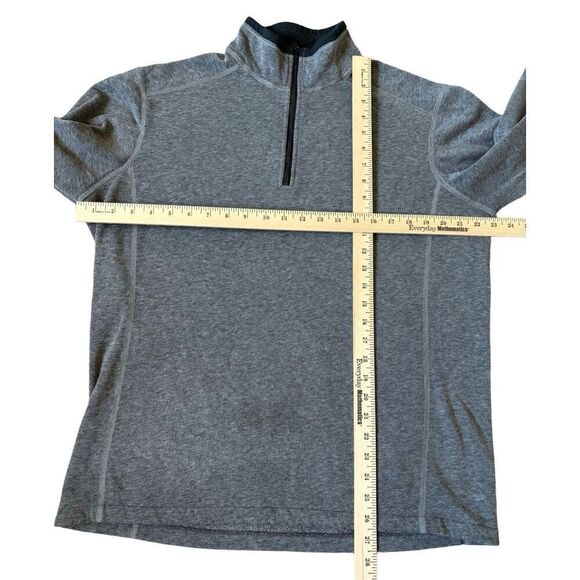Kuhl Men’s Long Sleeve 1/4 Zip Gray Pullover L Sweater - Picture 4 of 6